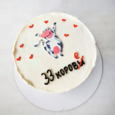 Бенто торт 33 корове