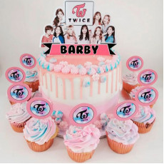 Торт и капкейки Twice