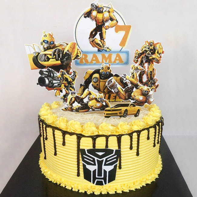 Торт трансформер на 7 лет