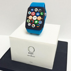 Торт айтишнику с Apple Watch