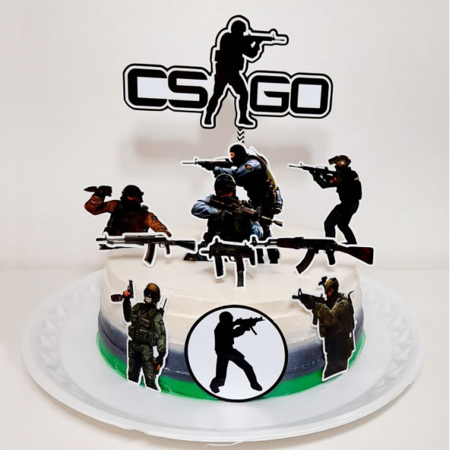 Торт Counter-Strike