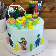 Торт Lego на день рождения