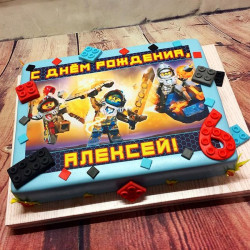 Фототорт Лего Нексо Найтс