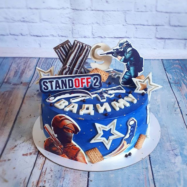 Торт Standoff 2 на 9 лет