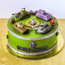 Торт танчики World of Tanks