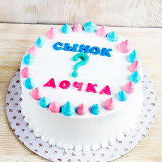 Торт «Сын или дочка»