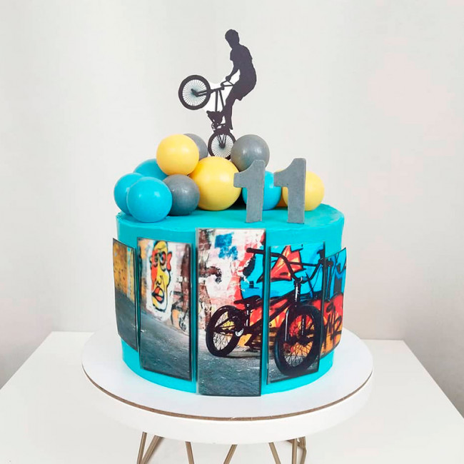 Торт BMX на 11 лет