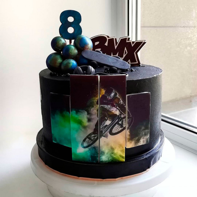 Торт BMX на 8 лет