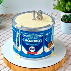 Торт банка сгущенки
