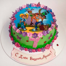 Торт Crash Bandicoot