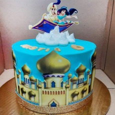 Торт по мультфильму Aladdin