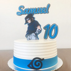 Торт Саскэ Утиха на 10 лет