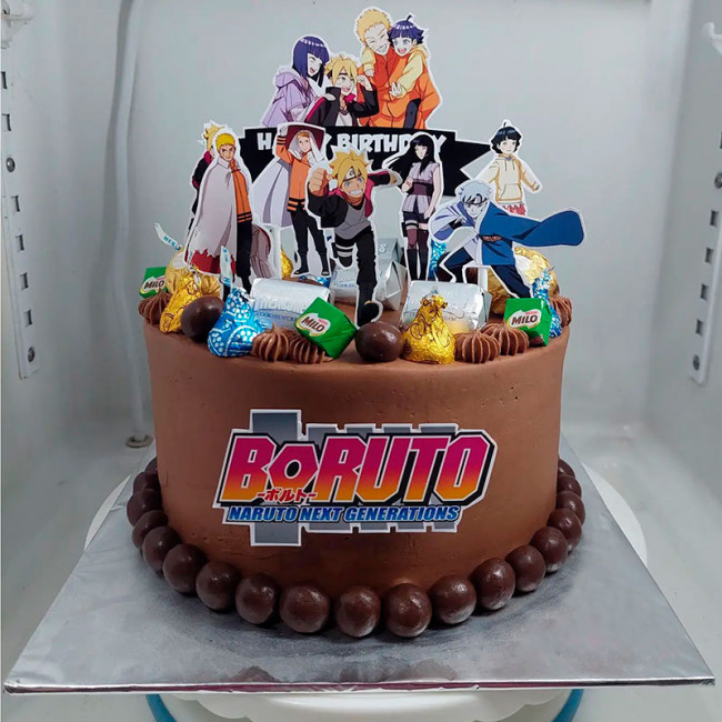 Торт в стиле Boruto