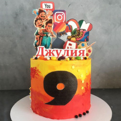 Торт Лука на 9 лет девочке