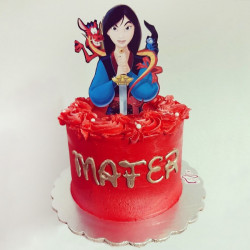 Торт в стиле Mulan