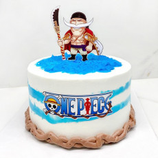 Торт сыну по мультику One Piece