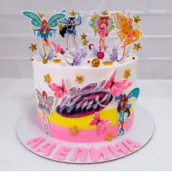 Торт Winx для дочки