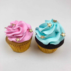 Капкейки в стиле «Baby Shower»