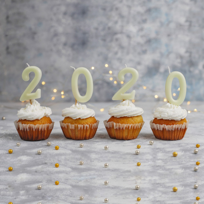 Новогодние капкейки 2020