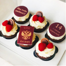 Капкейки на получение паспорта