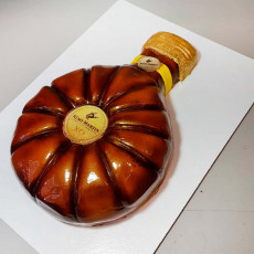 Торт бутылка коньяка