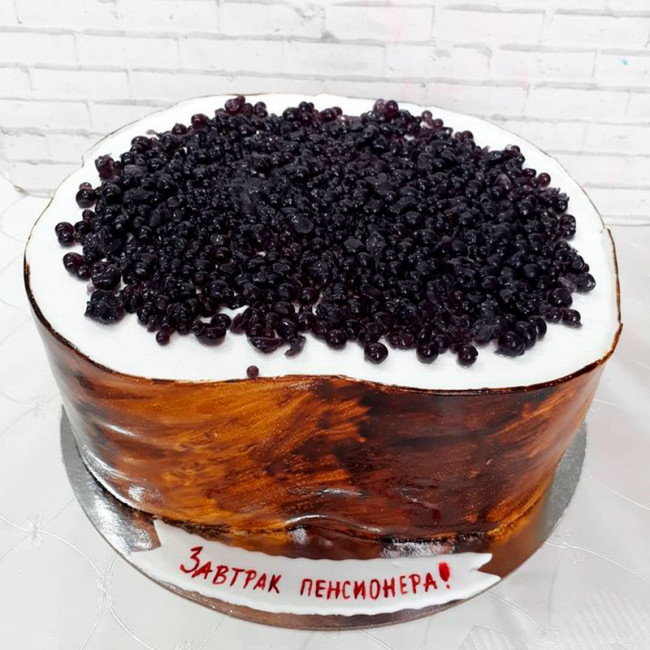 Торт завтрак пенсионера