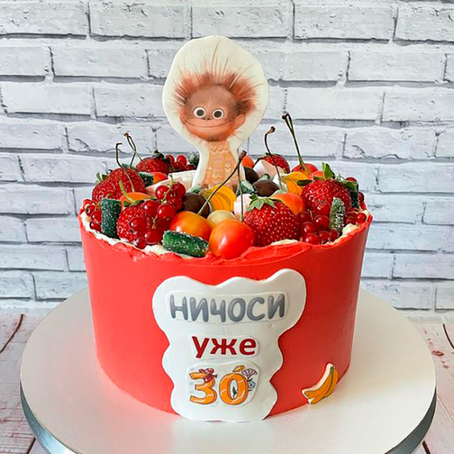 Прикольный торт на 30 лет девушке