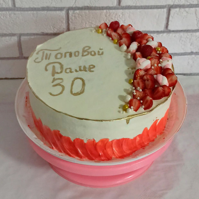 Торт сестре на 30 лет