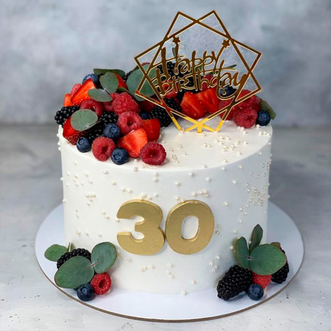Торт на 30 лет женщине