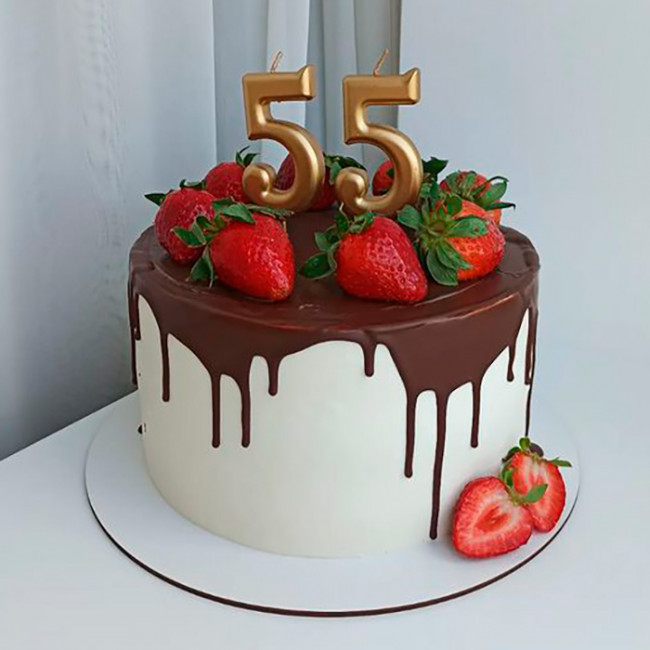 Торт маме на юбилей 55 лет