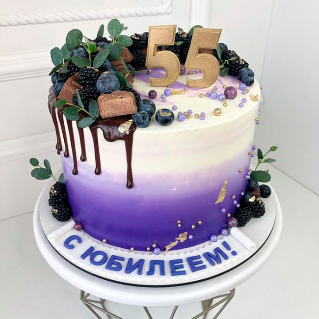 Торт дедушке 55 лет