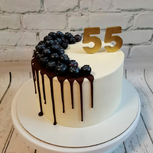 Торт мужу на 55 лет