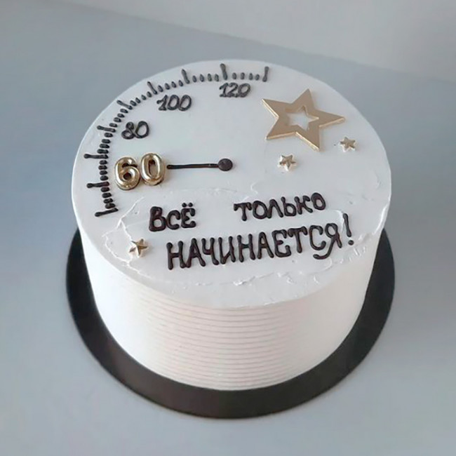 Торт на 60 лет женщине