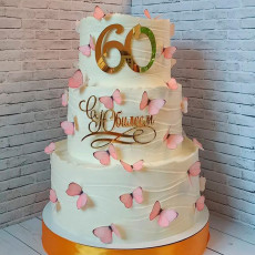 Торт на юбилей 60 лет женщине