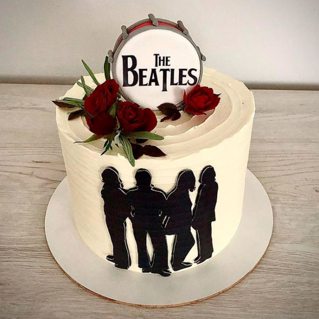 Торт музыкальная группа Beatles