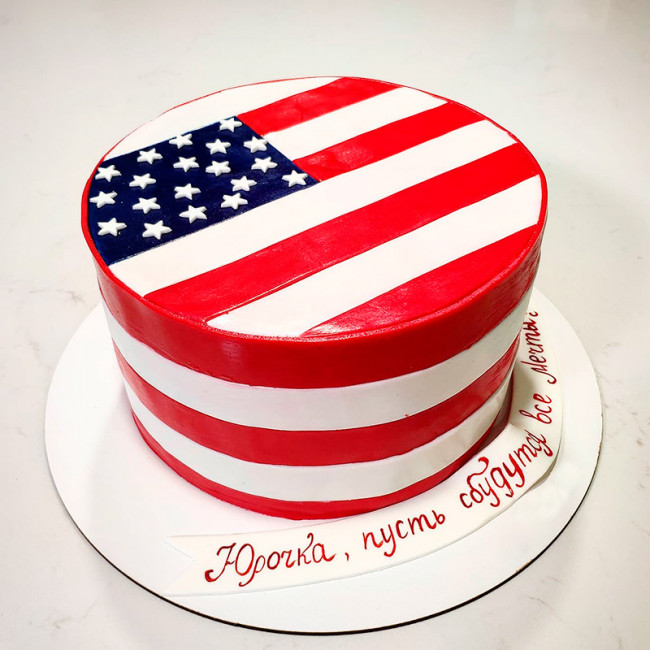 Торт флаг США