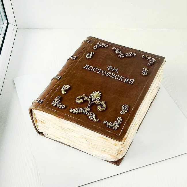 Торт книга маме
