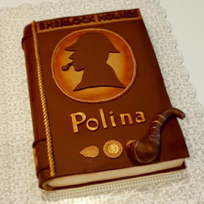 Торт книга Шерлок Холмс