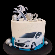 Торт машина Peugeot