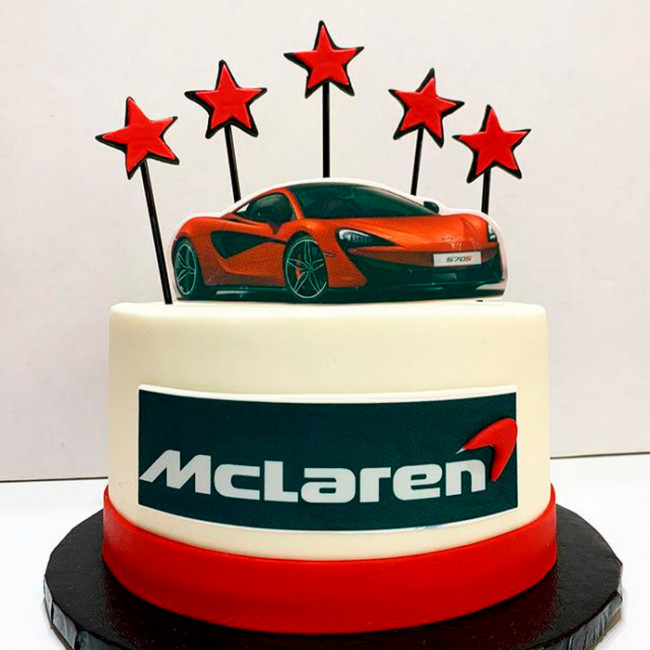 Торт спорткар McLaren