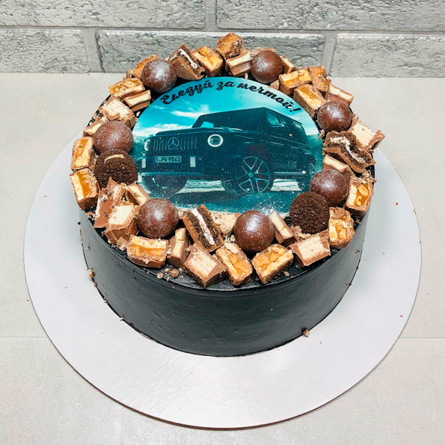 Торт Mercedes-Кубик