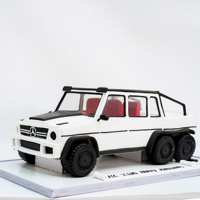 Торт Шестиколесный пикап Mercedes-Benz