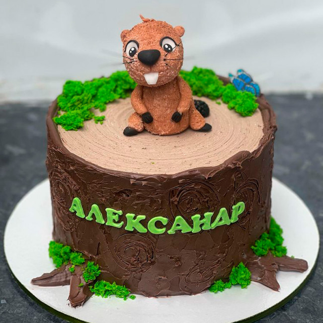 Торт бобер