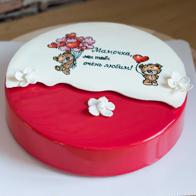 Муссовый торт для мамы